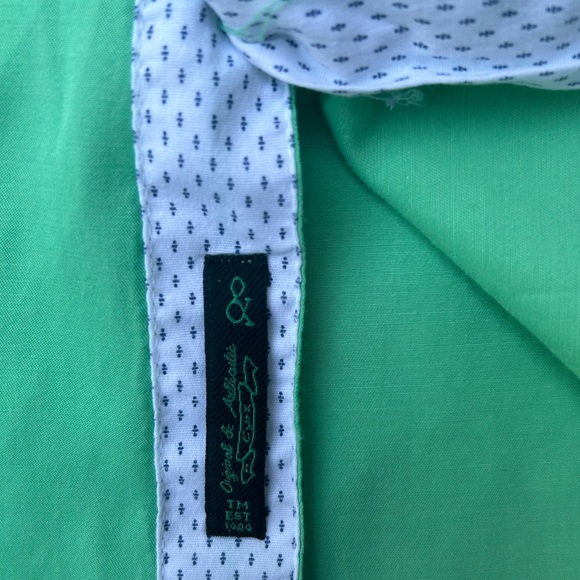 Eight X Premium Men’s Button Down Long Sleeve Light Green Dress Shirt XXL - Picture 3 of 5